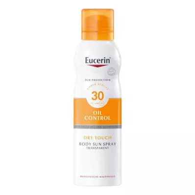EUCERIN Sun Oil Control Body Transp.Aerosol LSF 30, 200 ml EUCERIN Sun Oil Control Body Transp.Aerosol LSF 30, 200 ml