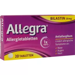 ALLEGRA Allergietabletten 20 mg tabletten, 20 stuks