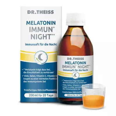 Dr.theiss Melatonine Immuun Nachtsap (200 ml)