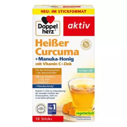 DOPPELHERZ hete kurkuma+manukahoningkorrels, 10 stuks