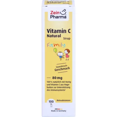 VITAMIN C NATURAL 80 mg Familie siroop, 50 ml