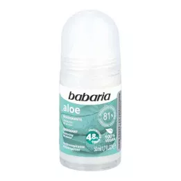 BABARIA Aloë Vera Deo Roll-on 48 uur, 50 ml