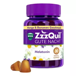WICK ZzzQuil Good Night Mango & Banaan, 30 st
