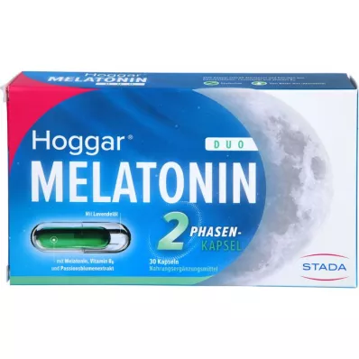 HOGGAR Melatonine DUO Slaapcapsules, 30 stuks