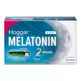 HOGGAR Melatonine DUO Slaapcapsules, 30 stuks
