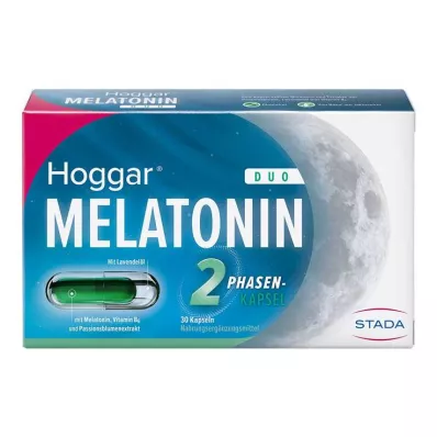 HOGGAR Melatonine DUO Slaapcapsules, 30 stuks HOGGAR Melatonine DUO Slaapcapsules, 30 stuks