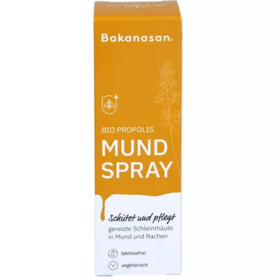 BAKANASAN Biologische propolis mondspray, 15 ml