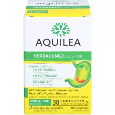 AQUILEA Spijsvertering Kauwtabletten, 30 stuks