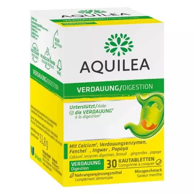 AQUILEA Spijsvertering Kauwtabletten, 30 stuks AQUILEA Spijsvertering Kauwtabletten, 30 stuks