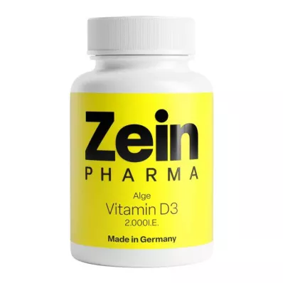 Vitamine D3 2000 IE veganistische capsules, 120 stuks