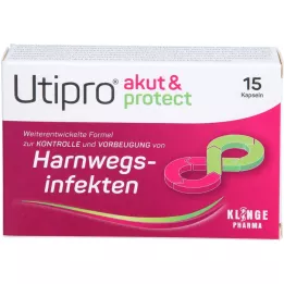 UTIPRO acute &amp; harde capsules beschermen, 15 stuks