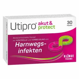 UTIPRO acute & harde capsules beschermen, 30 stuks
