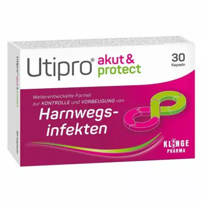 UTIPRO acute &amp; harde capsules beschermen, 30 stuks