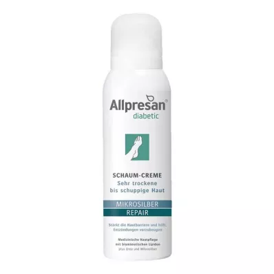 Allpresan diabetisch microzilver + reparatieschuimcrème, 125 ml Allpresan diabetisch microzilver + reparatieschuimcrème, 125 ml