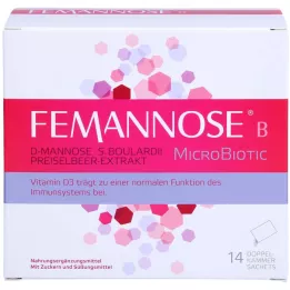 FEMANNOSE B Microbiotic Granules, 14 stuks