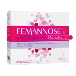 FEMANNOSE B Microbiotic Granules, 14 stuks