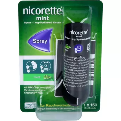 NICORETTE Mintspray 1 mg/spuitbus NFC, 1 st