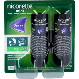NICORETTE Mintspray 1 mg/spray NFC, 2 stuks