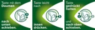 Instructions for use for nicorette Mint Spray met 1 mg nicotine per spray, 2 stuks - 5
