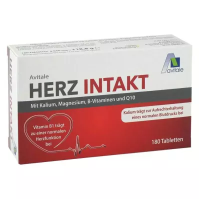 HERZ INTAKT met kalium+magnesium+B vitaminen tbl, 120 st