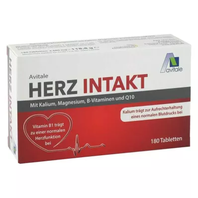 HERZ INTAKT met kalium+magnesium+B vitaminen tbl, 180 st