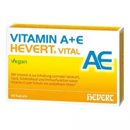 VITAMIN A+E Hevert Vitaal Capsules, 60 Capsules