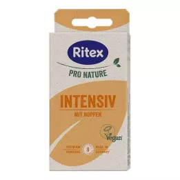 RITEX PRO NATURE INTENSIV veganistische condooms, 8 stuks