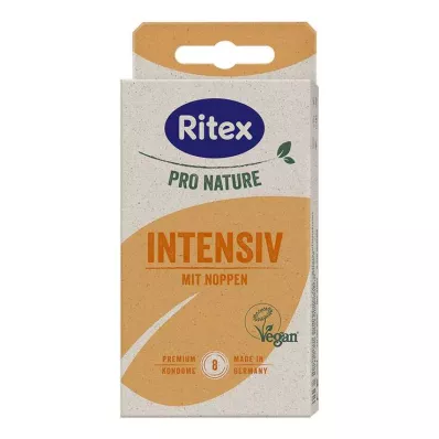 Ritex Pro Nature Intensive vegan condooms, 8 stuks