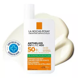 ROCHE-POSAY Anthelios Olie Controle Fluid UVMune 400, 50 ml