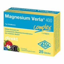 MAGNESIUM VERLA 400 Wilde Bessen Direct Granulaat, 25 stuks
