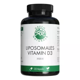 GREEN NATURALS Vitamine D3 liposomale capsules met hoge dosering, 120 st