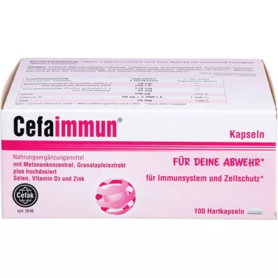 CEFAIMMUN Harde capsules, 100 stuks