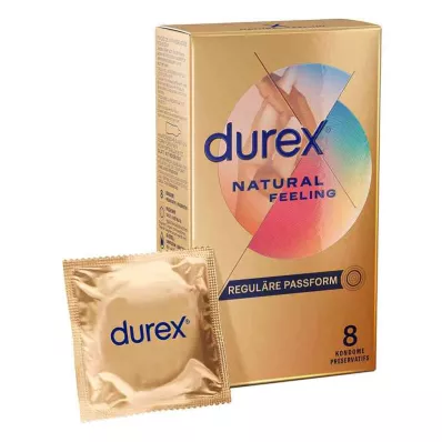 DUREX Condooms met natuurlijk gevoel, 8 stuks DUREX Condooms met natuurlijk gevoel, 8 stuks