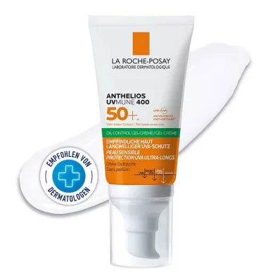 La Roche Posay Anthelios Oil Control Gel-Cream UVMune 400, 50 ml La Roche Posay Anthelios Oil Control Gel-Cream UVMune 400, 50 ml