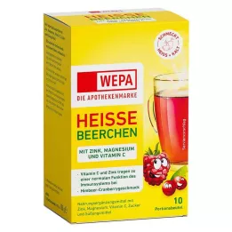 WEPA Hete Bessen+Vit.C+Zink+Magnesium Poeder, 10X10 g