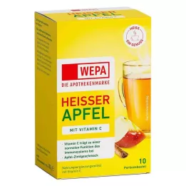 WEPA hete appel+vitamine C poeder, 10X10 g