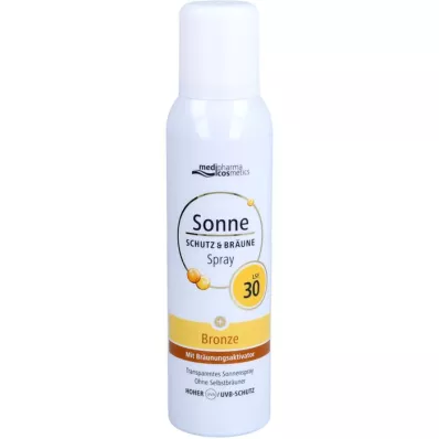 SONNE SCHUTZ &amp; Bruiningsspray brons LSF 30, 150 ml