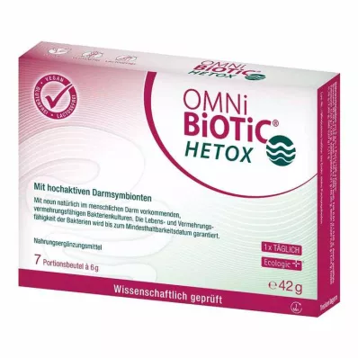 Omni Biotic Hetox-poederzakje, 7X6 g