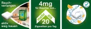 Instructions for use for nicorette® kauwgom vers fruit, 4 mg nicotine, 210 stuks - 2
