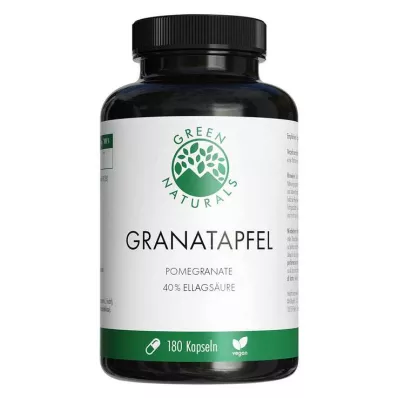 Green Naturals Granaatappel + 40% Ellaginezuur Capsules, 180 st