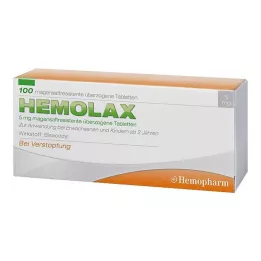 HEMOLAX 5 mg enterische tabletten, 100 stuks