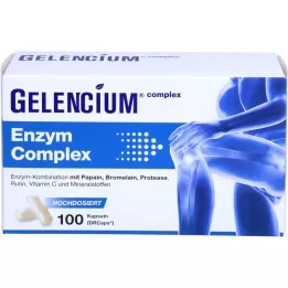 GELENCIUM Enzymcomplex hooggedoseerd met bromelaïne capsules, 100 stuks