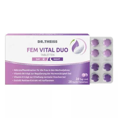 Dr.Theiss Fem Vital Duo tabletten, 56 st