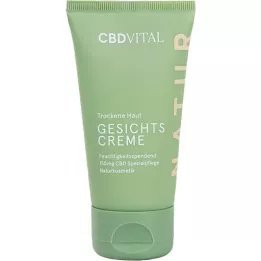 CBD VITAL gezichtscrème voor de droge huid, 50 ml