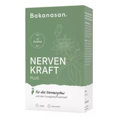 Bakanasan Nerve Power Plus-capsules, 60 st Bakanasan Nerve Power Plus-capsules, 60 st