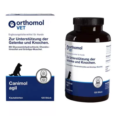 ORTHOMOL VET Canimol agil kauwtabletten voor honden, 120 stuks